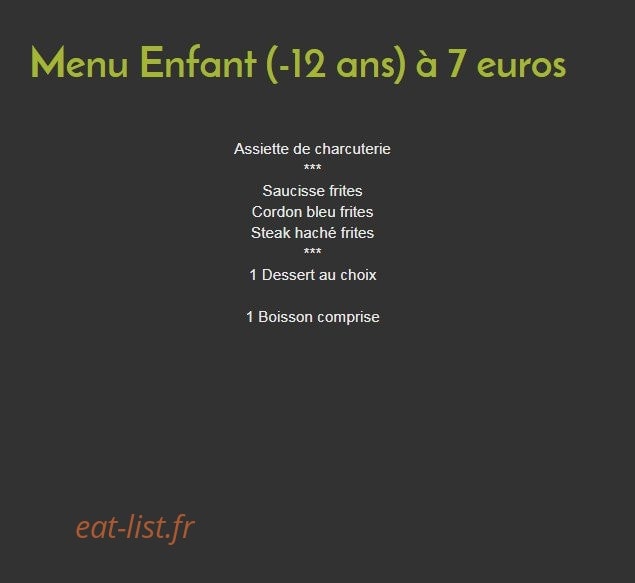La Ferme de Mery — carte page 2