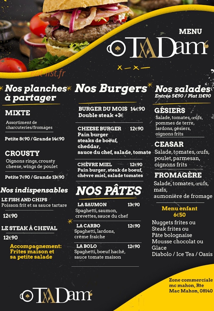 O Tadam' — carte page 1