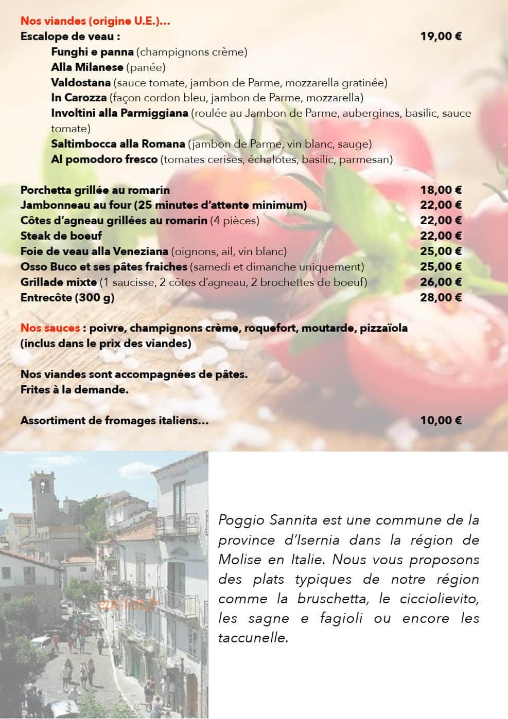 Restaurant l’aulnet — carte page 3