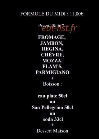N'Pizza — carte page 2
