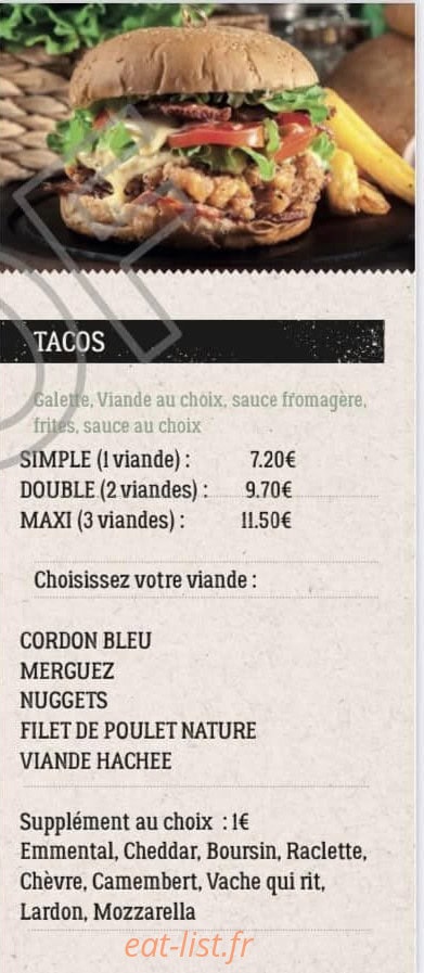 La Paillote Ardennaise — carte page 4