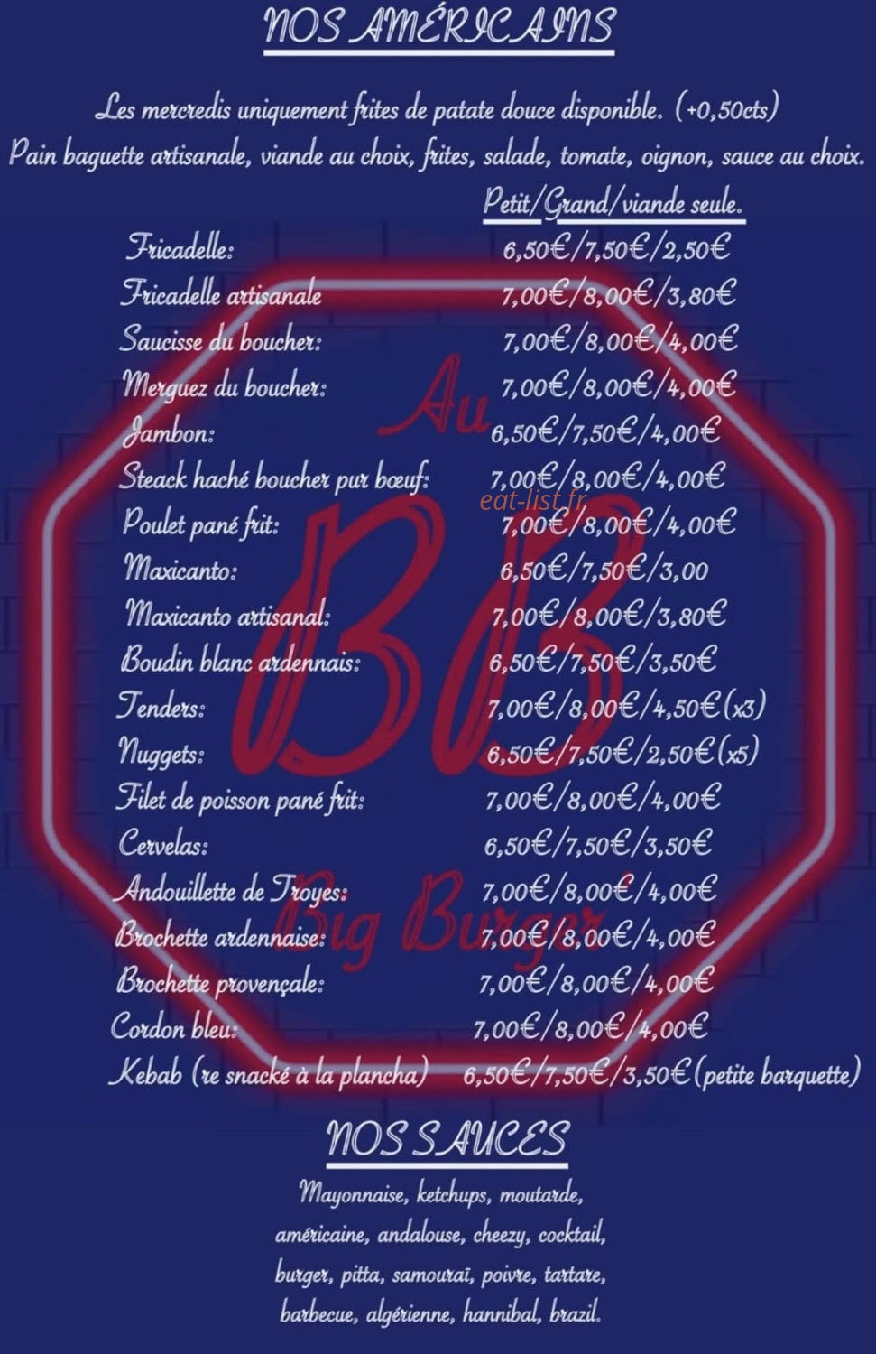 Au BB — carte page 2