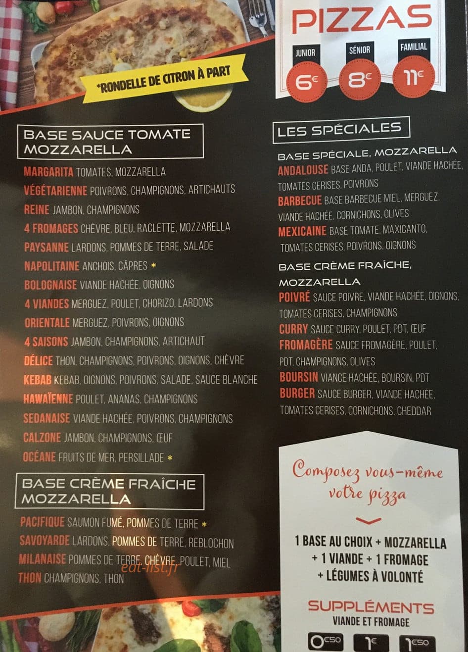 O Deliss — carte page 2