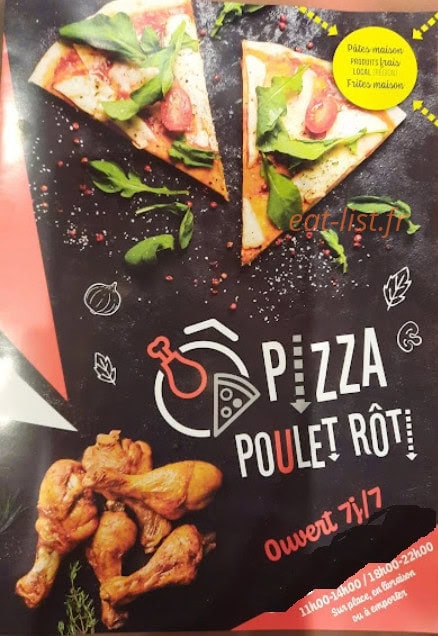 Ô Pizza — carte page 1
