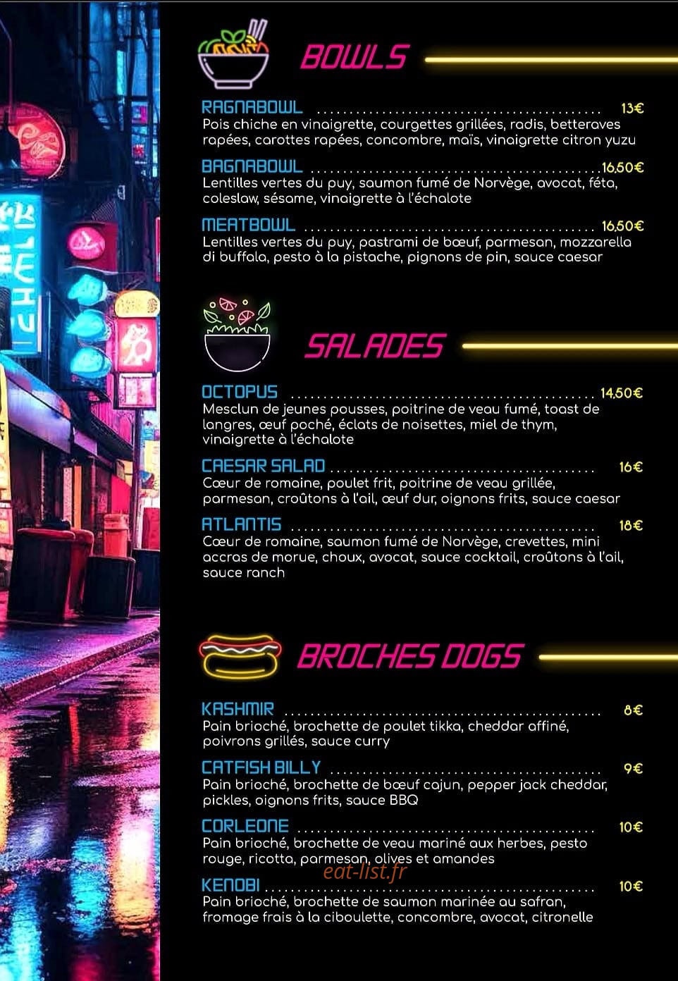 Octopus — carte page 3