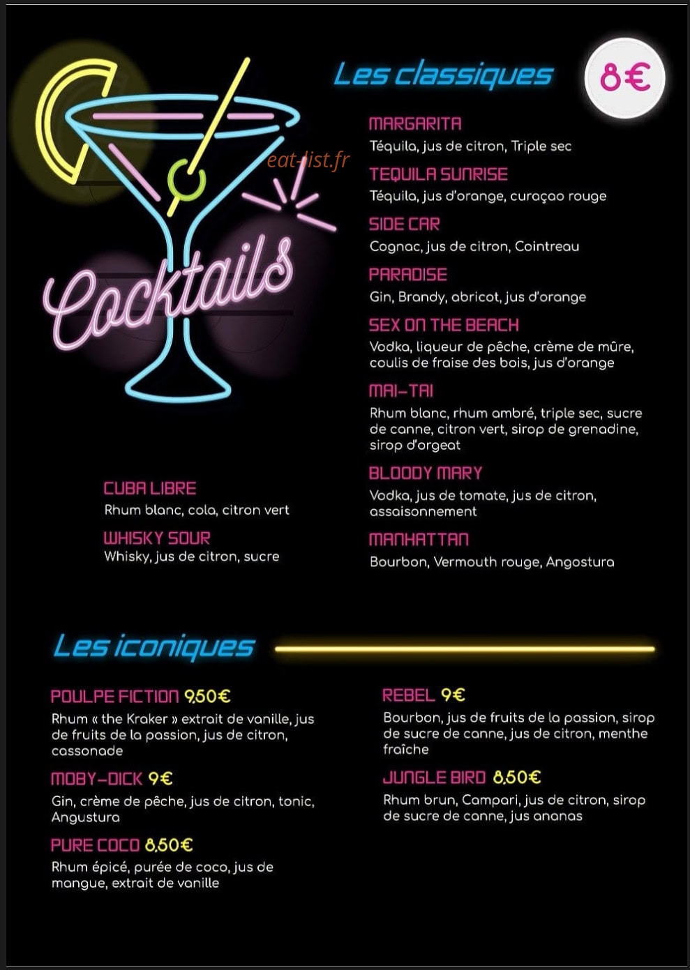 Octopus — carte page 8