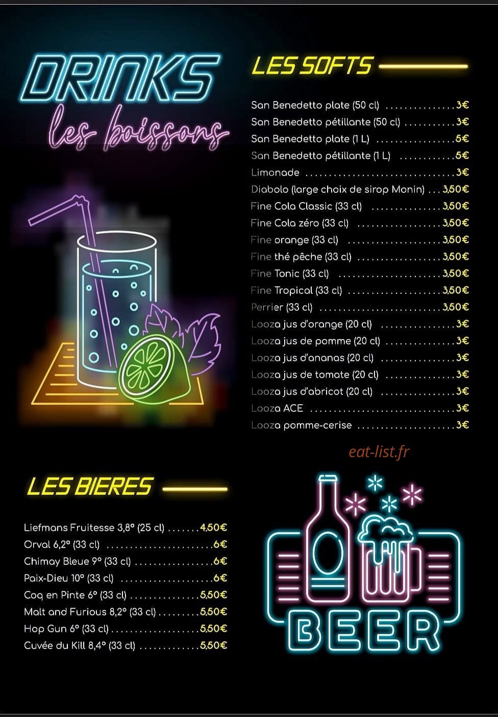 Octopus — carte page 10