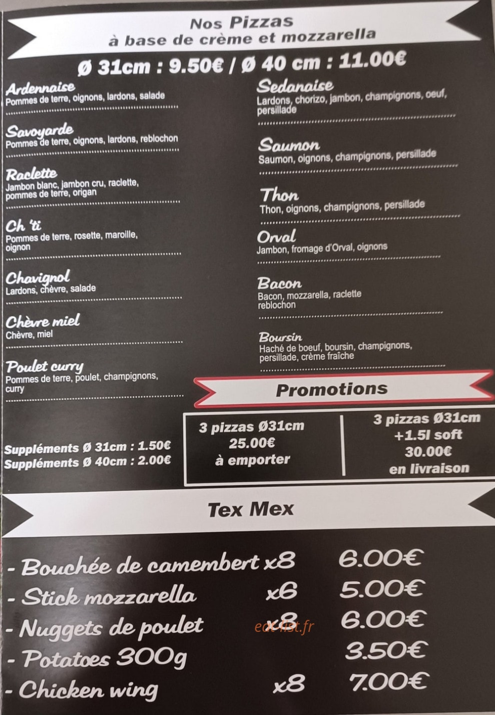 Pizza Lolo — carte page 3