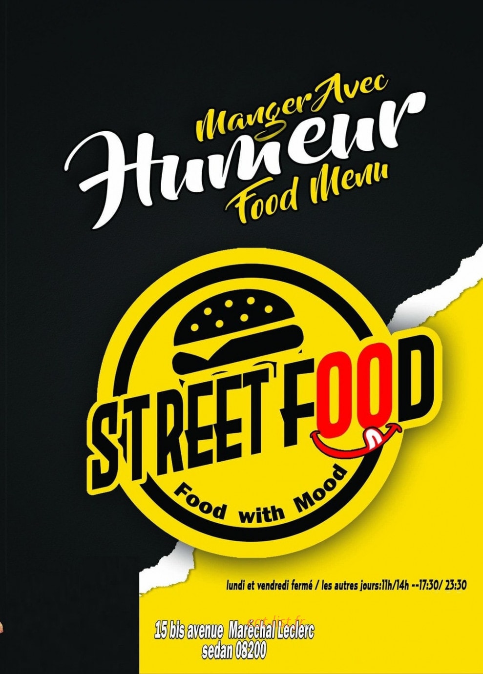 Street Food 08 — carte page 1