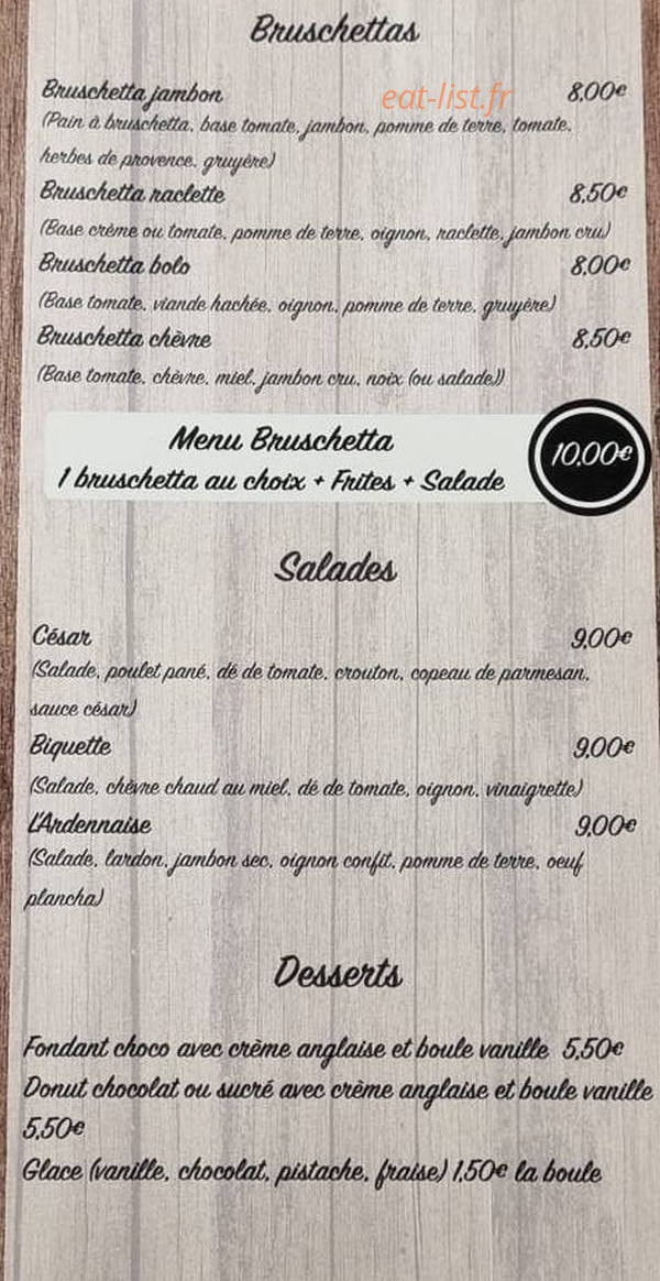 La Fabrik' — carte page 6