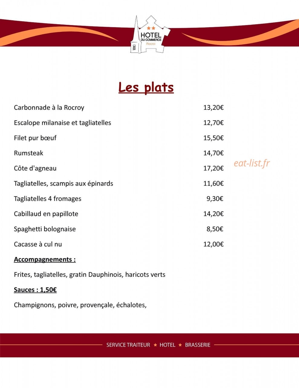 Hôtel du commerce — carte page 3