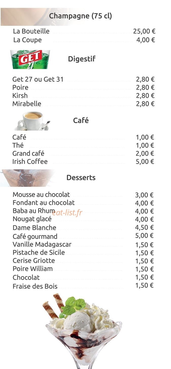 La Croustillade — carte page 5