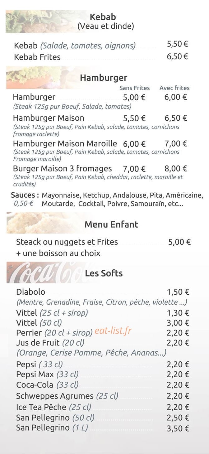 La Croustillade — carte page 3