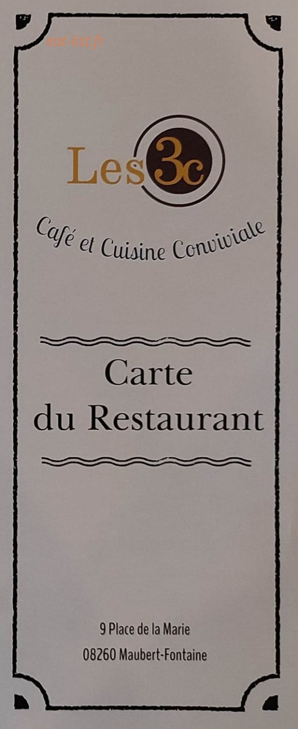Les 3 C — carte page 1