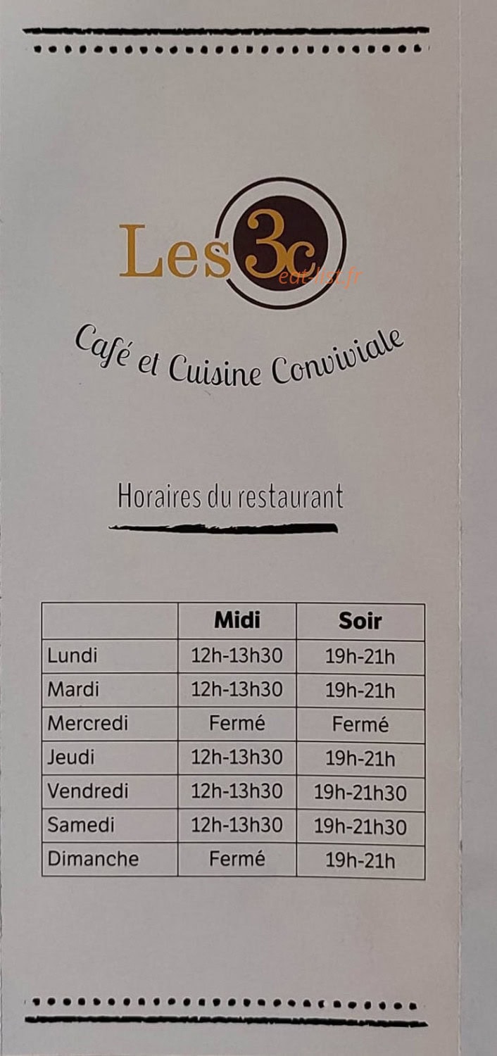 Les 3 C — carte page 6