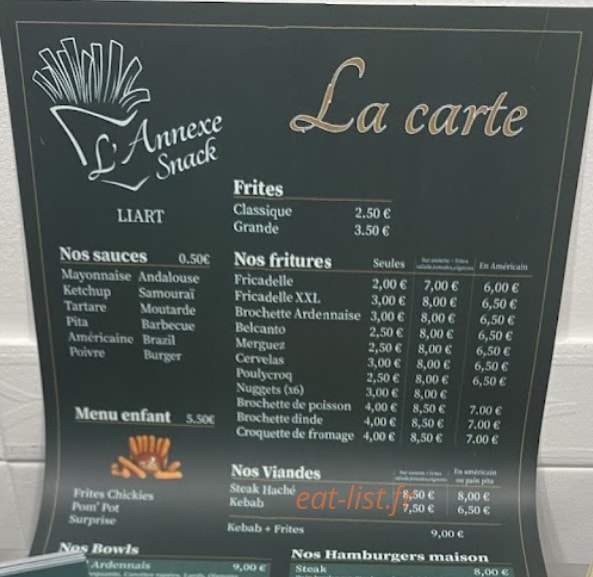 L'Annexe — carte page 1