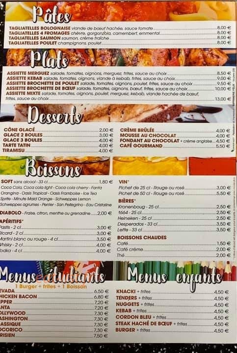 Bambino pizza — carte page 2