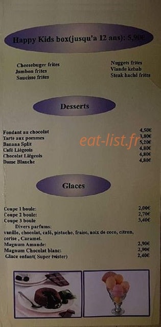 Le dark blue — carte page 5