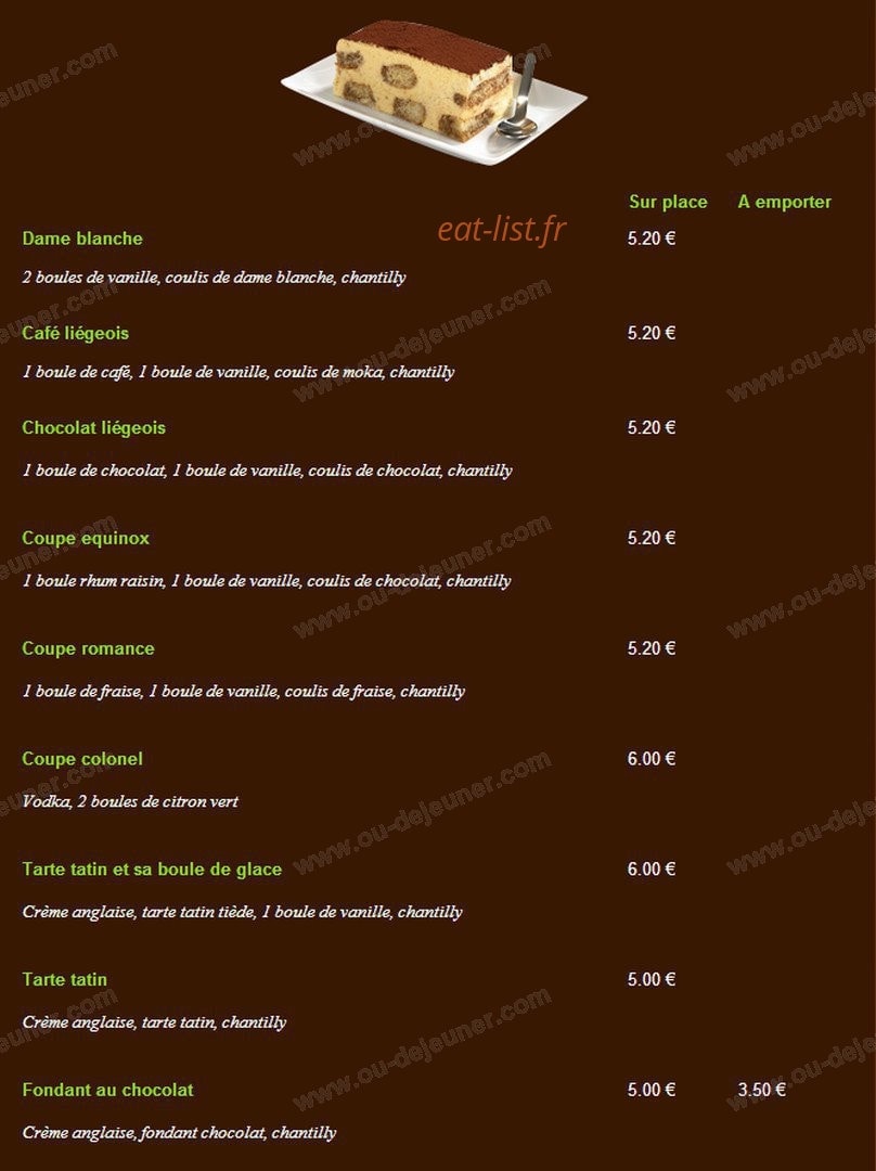 Pizz'Alex — carte page 8
