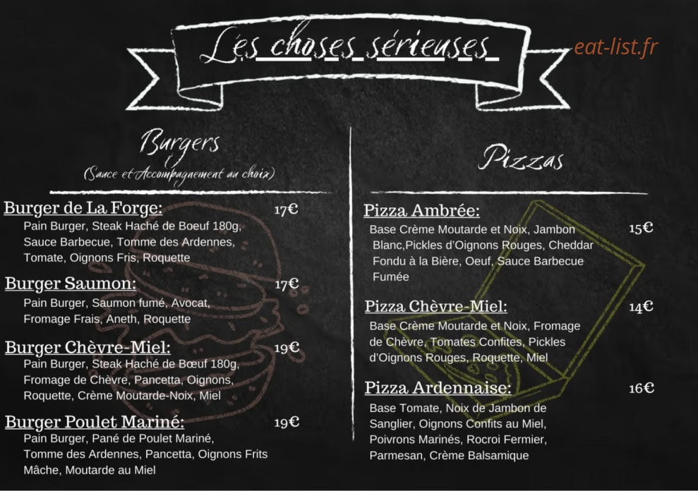 La Forge — carte page 2