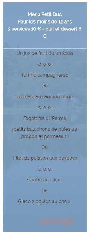 Le Lion D'Or — carte page 6