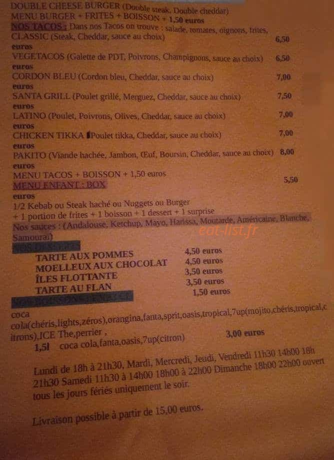 Le Grec — carte page 2