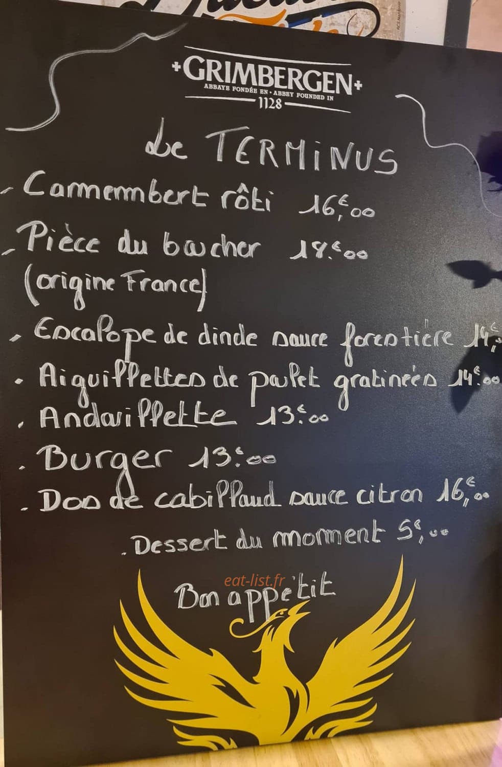 Le Terminus — carte page 1