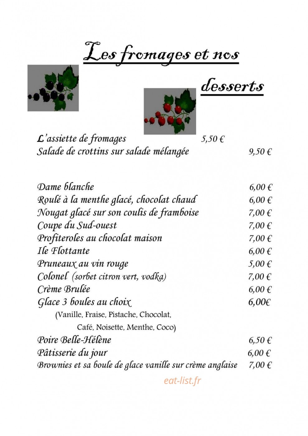 Saint Honoré — carte page 3