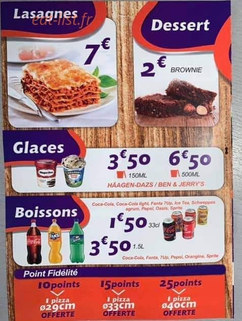 Restaurant Türquoise — carte page 7