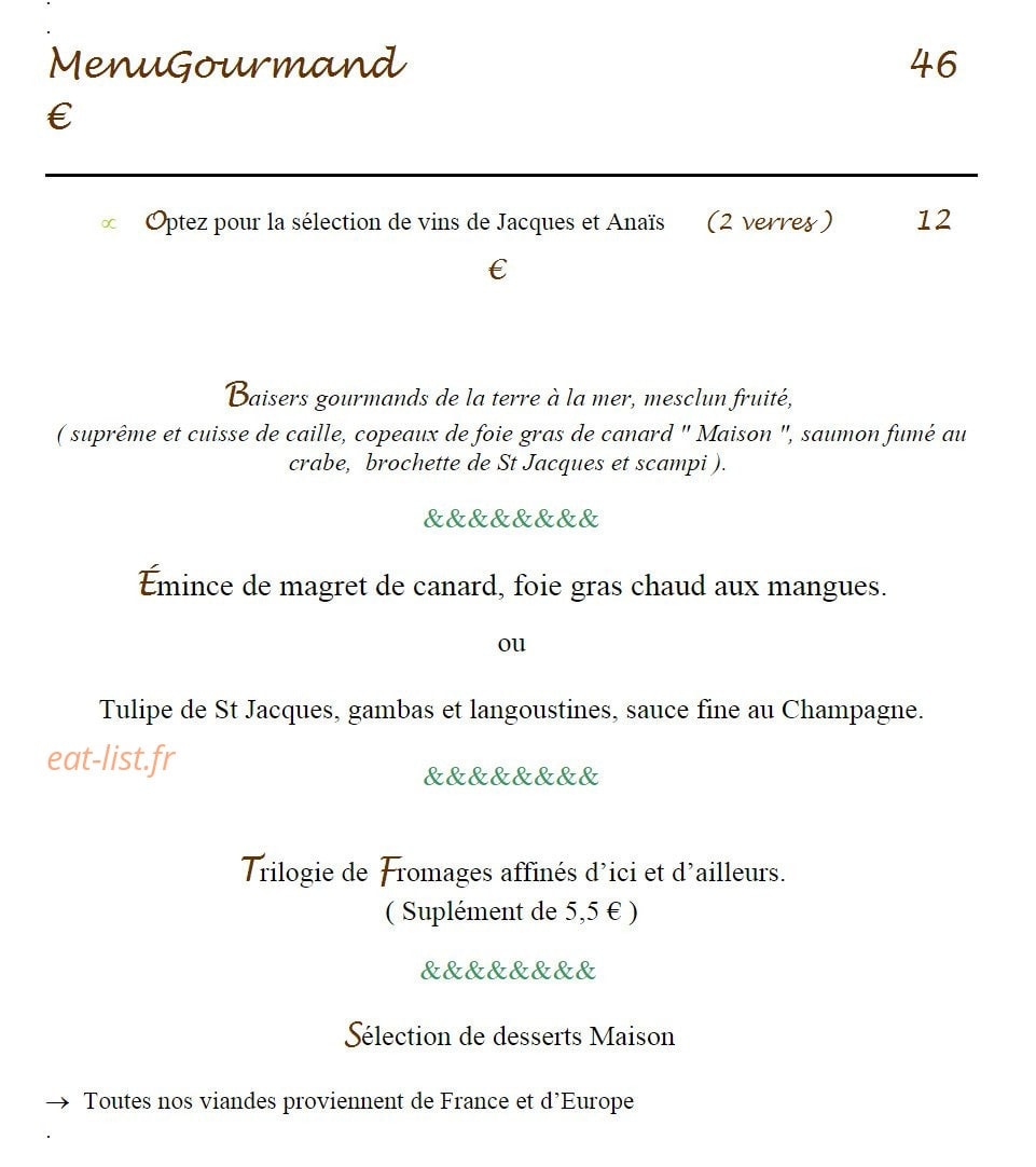 La Sapinière — carte page 3
