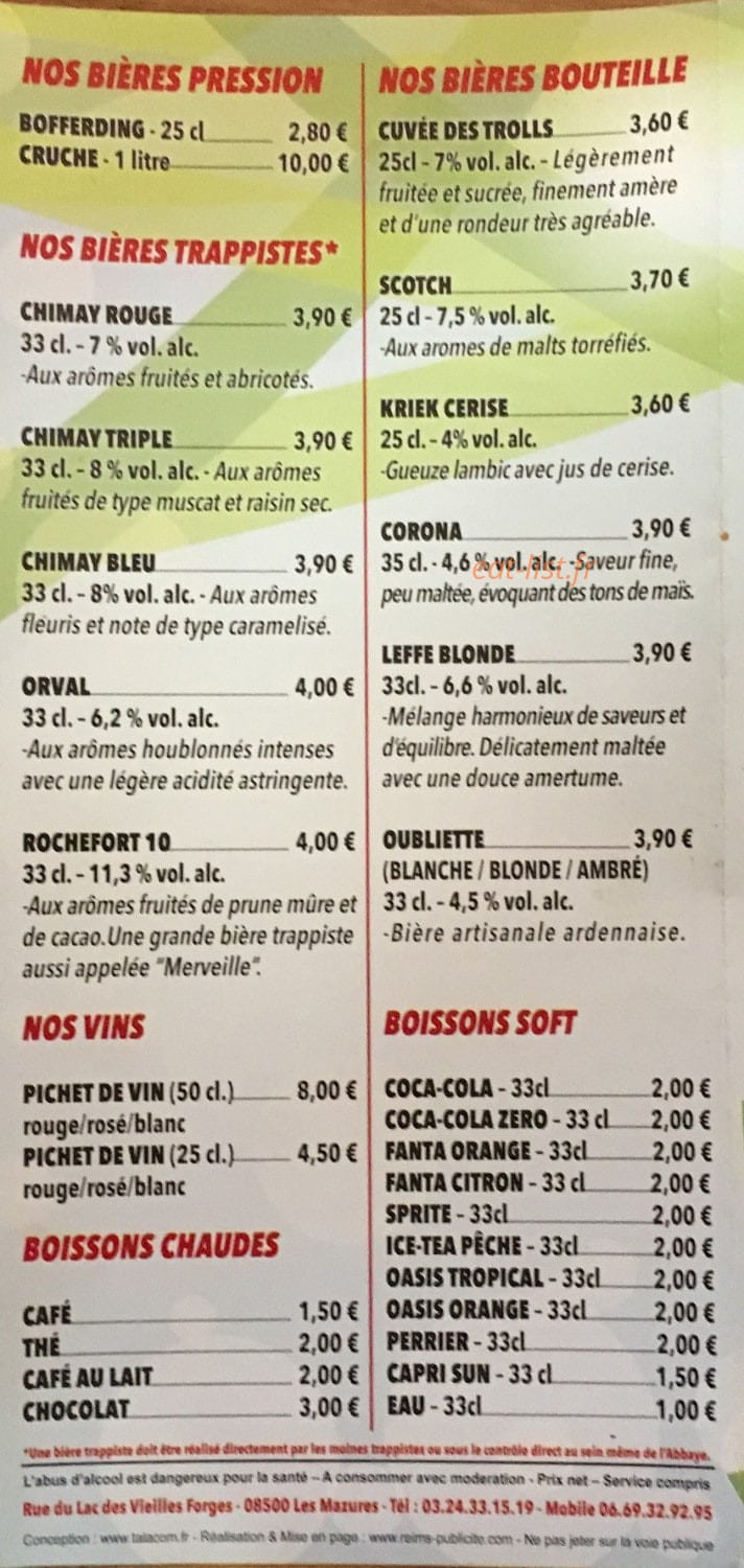 IcroKcafé — carte page 6