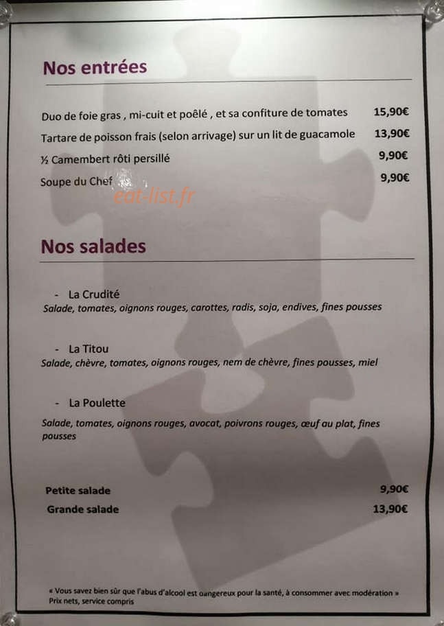 Et Pourquoi Pas — carte page 1