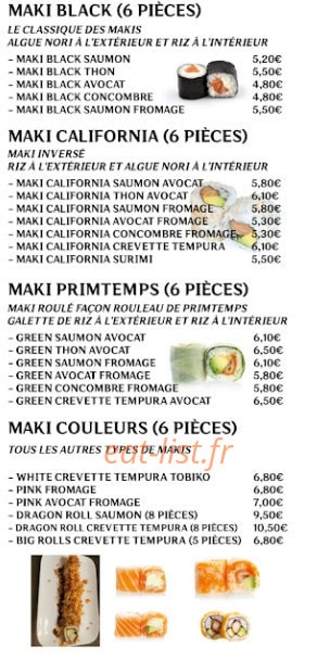 La Geisha — carte page 4