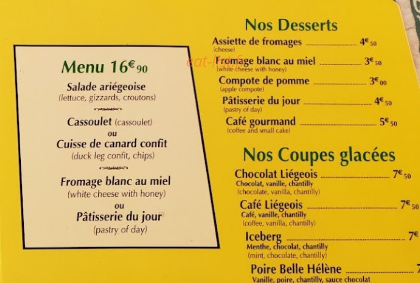 Le Central — carte page 3