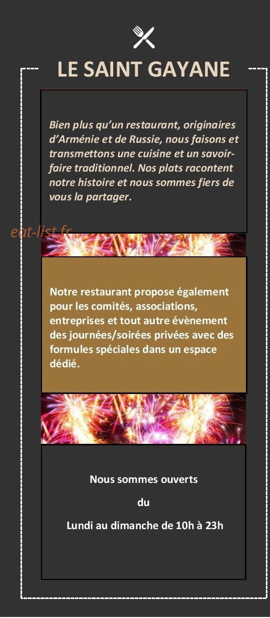 Saint-Gayané — carte page 6