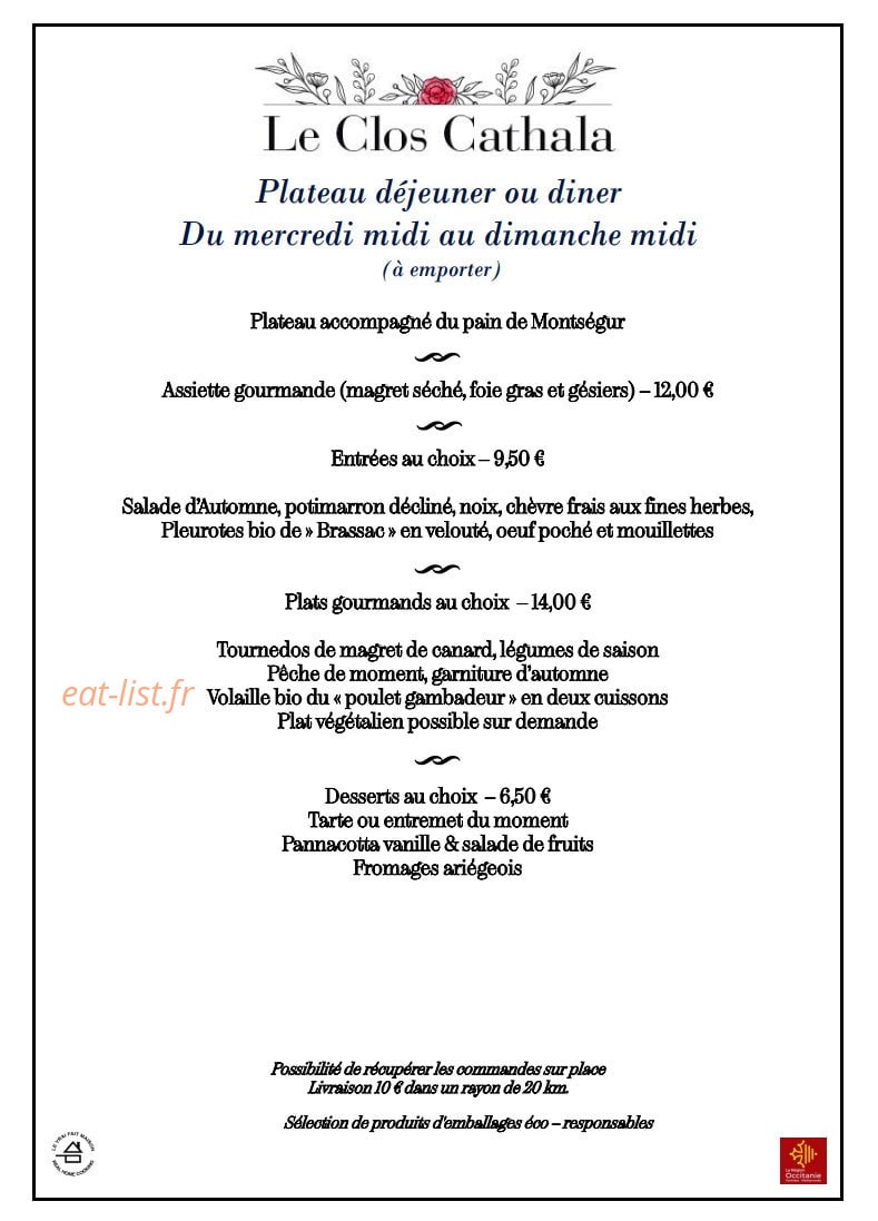 Le clos cathala — carte page 2