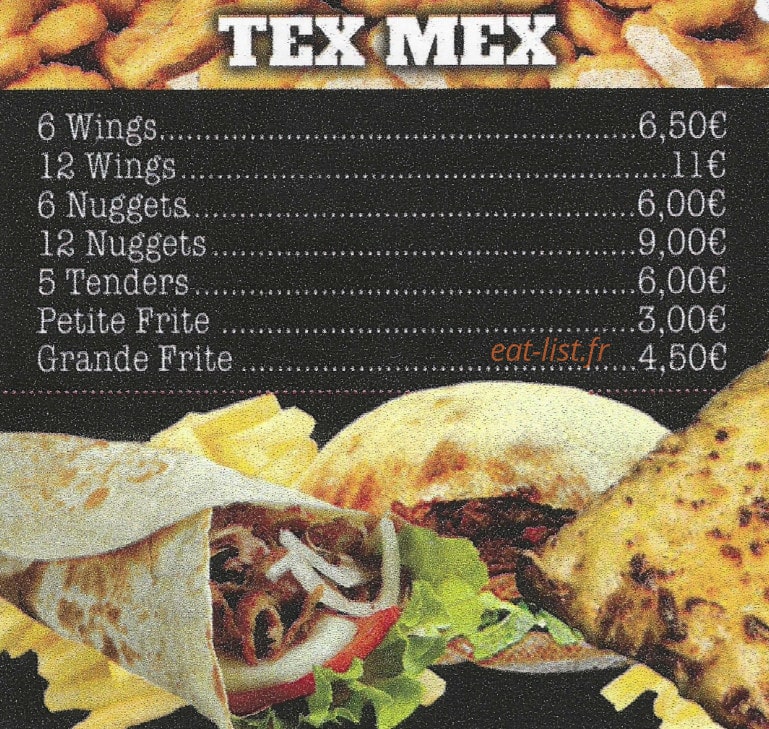 The Tacos Story — carte page 3