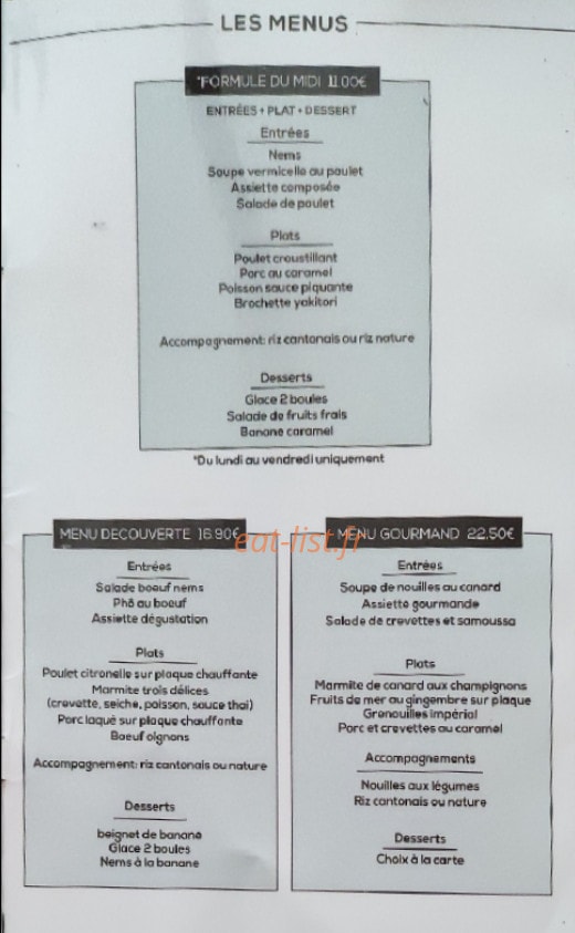 Asia Star — carte page 3