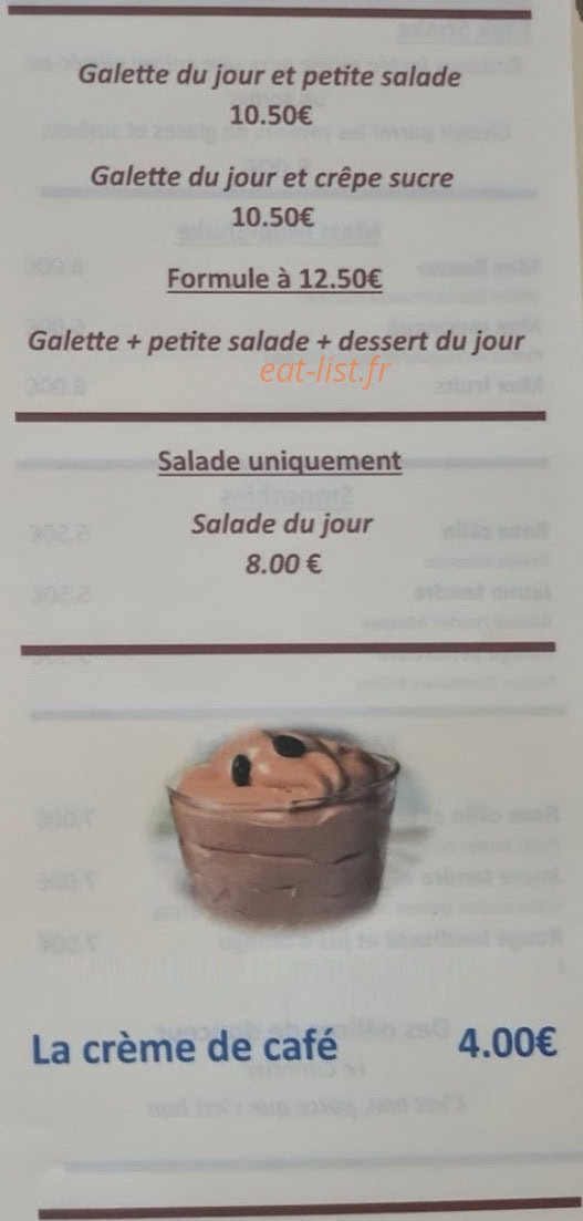 Le Canotier — carte page 4