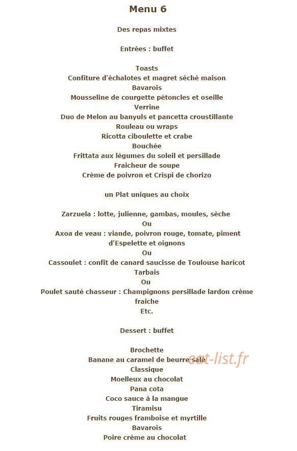Le Moulin — carte page 6
