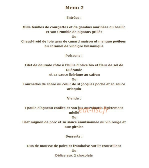 Le Moulin — carte page 2