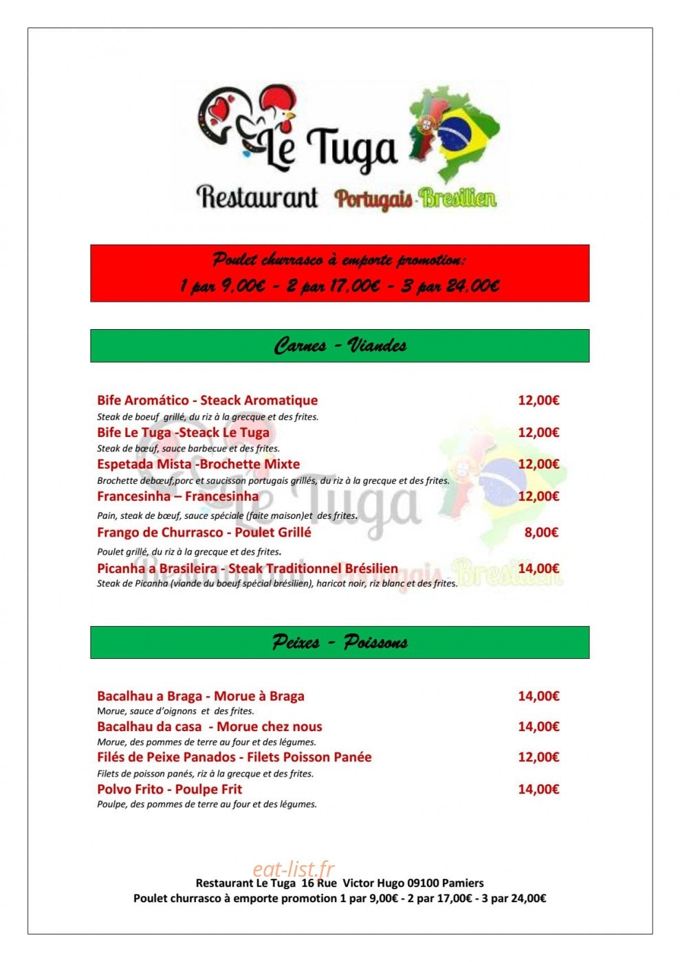 Le Tuga — carte page 1