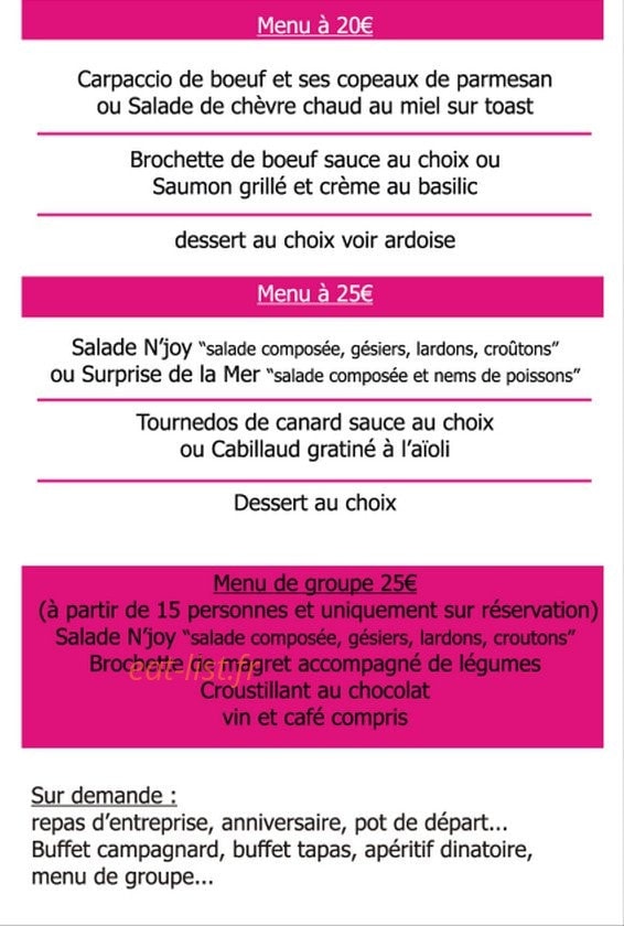 N'joy — carte page 3