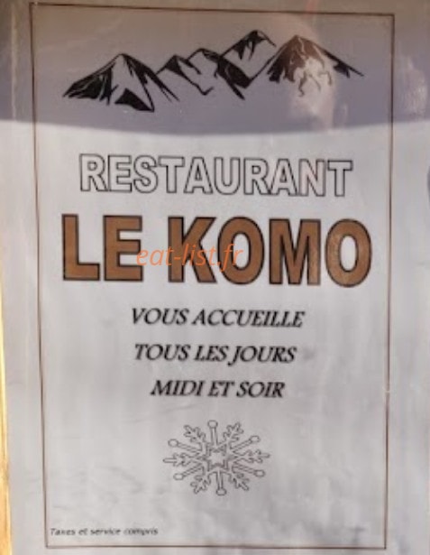 Le Komo — carte page 1