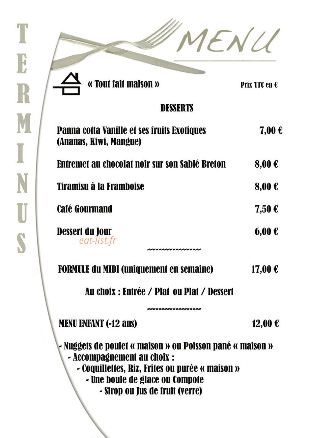 Le Terminus — carte page 2