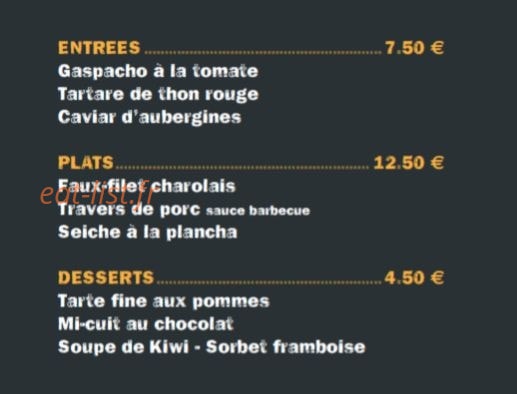 Les 4 saisons — carte page 1