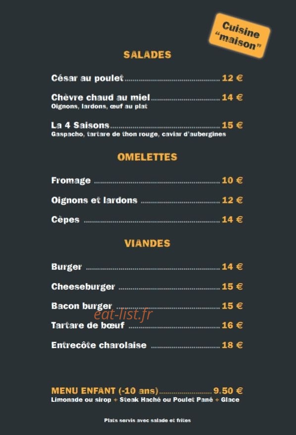 Les 4 saisons — carte page 2