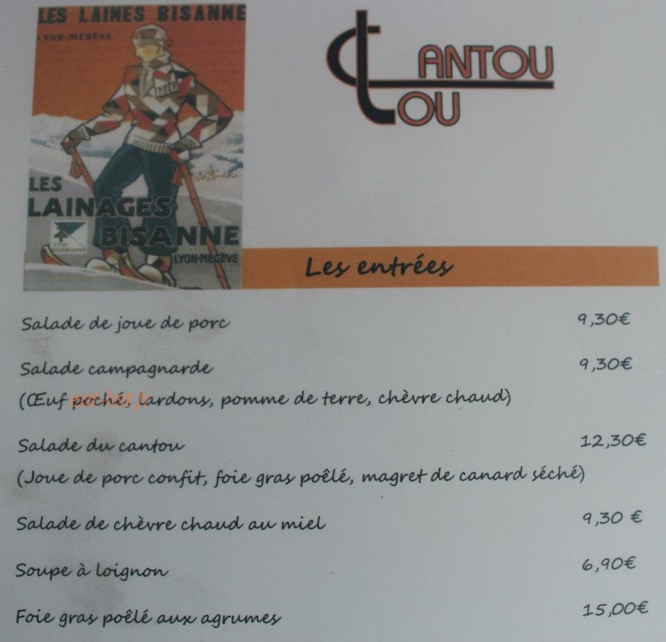 Lou Cantou — carte page 1