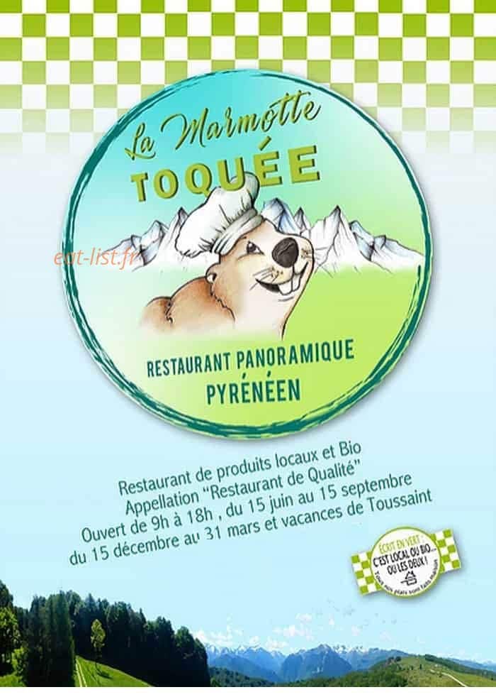 La Marmotte Toquée — carte page 1