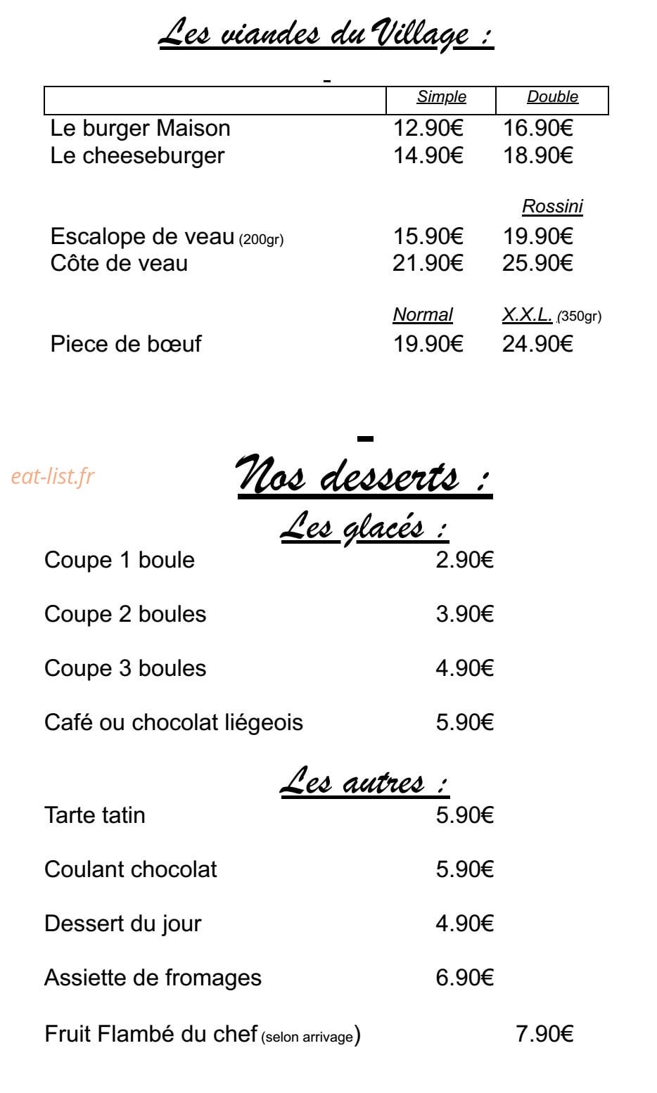 La Bexane — carte page 2